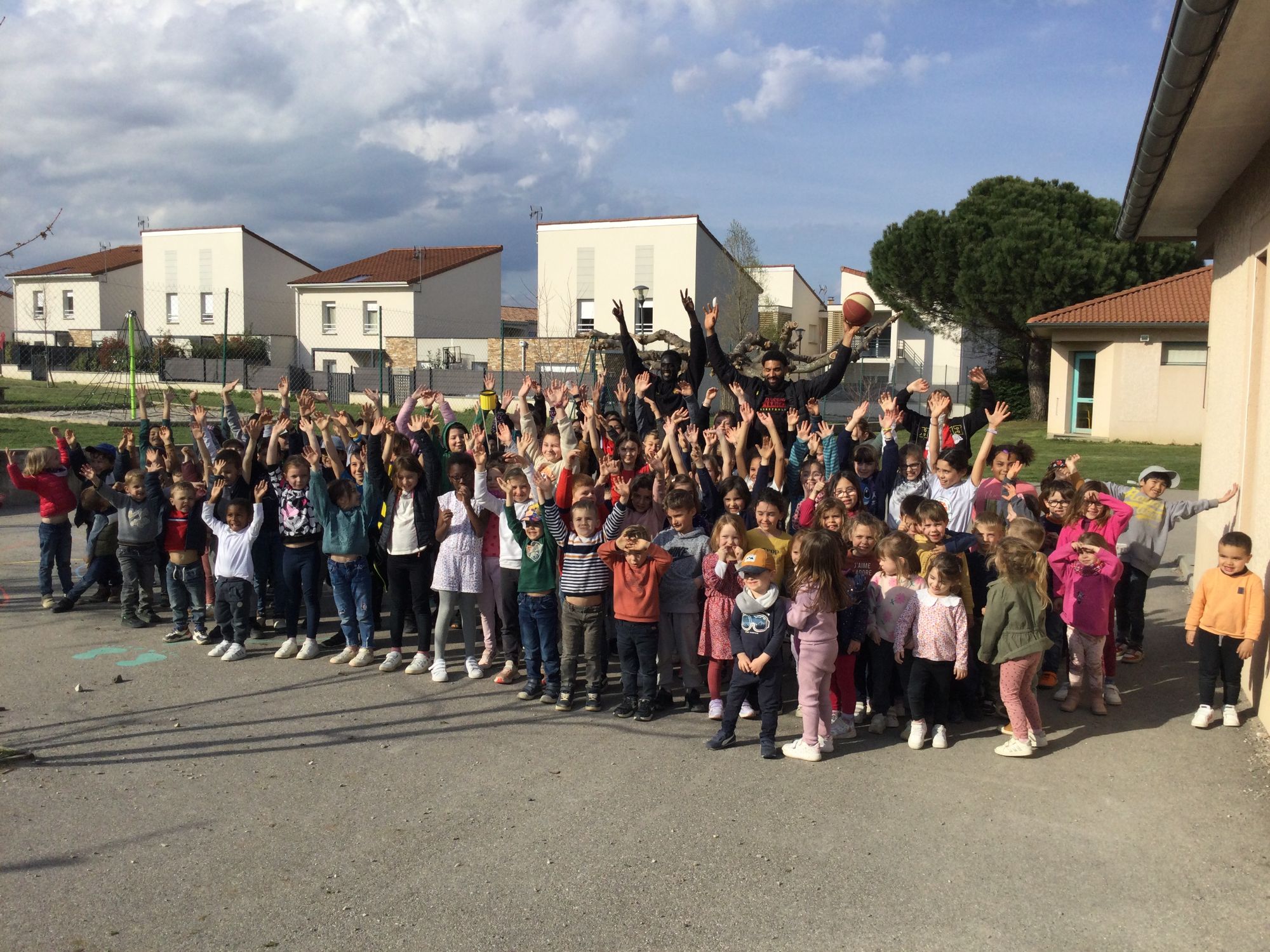 rencontre avec des Basketteurs professionnels