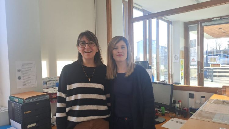 Les secretaires de mairie Isabelle ROYET et Jessica FLEITZ.jpg